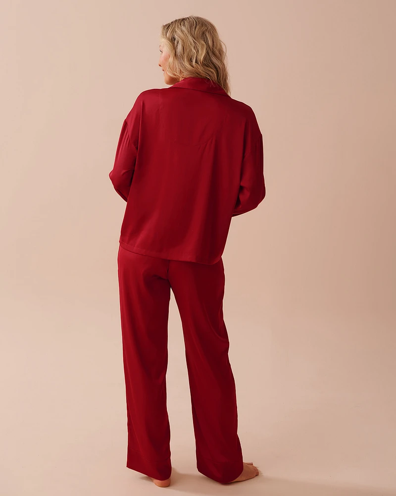 Ensemble pyjama en satin