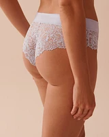 Lace and Microfiber 2-piece Set