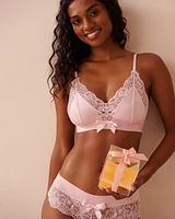 Lace and Microfiber 2-piece Set