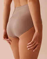 Seamless Fabric High Waist Bikini Panty