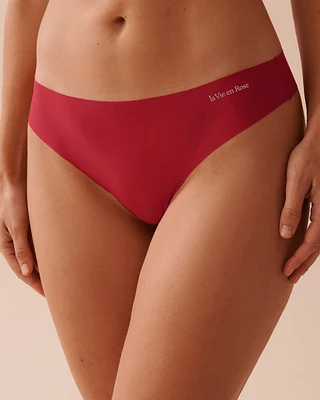 Microfiber Invisible Thong Panty