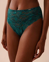 2-tone Lace High Waist Cheeky Panty