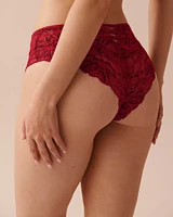 2-tone Lace High Waist Cheeky Panty