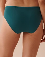 Microfiber and Mesh Sleek Back Bikini Panty