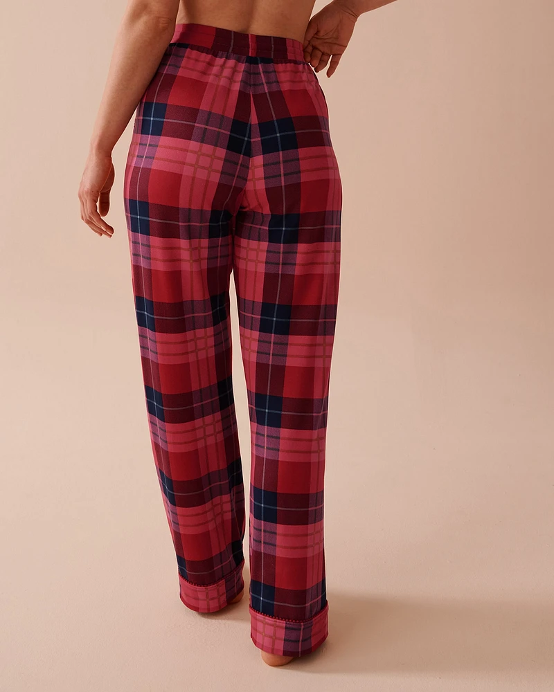 Red Plaid Super Soft Pajama Pants