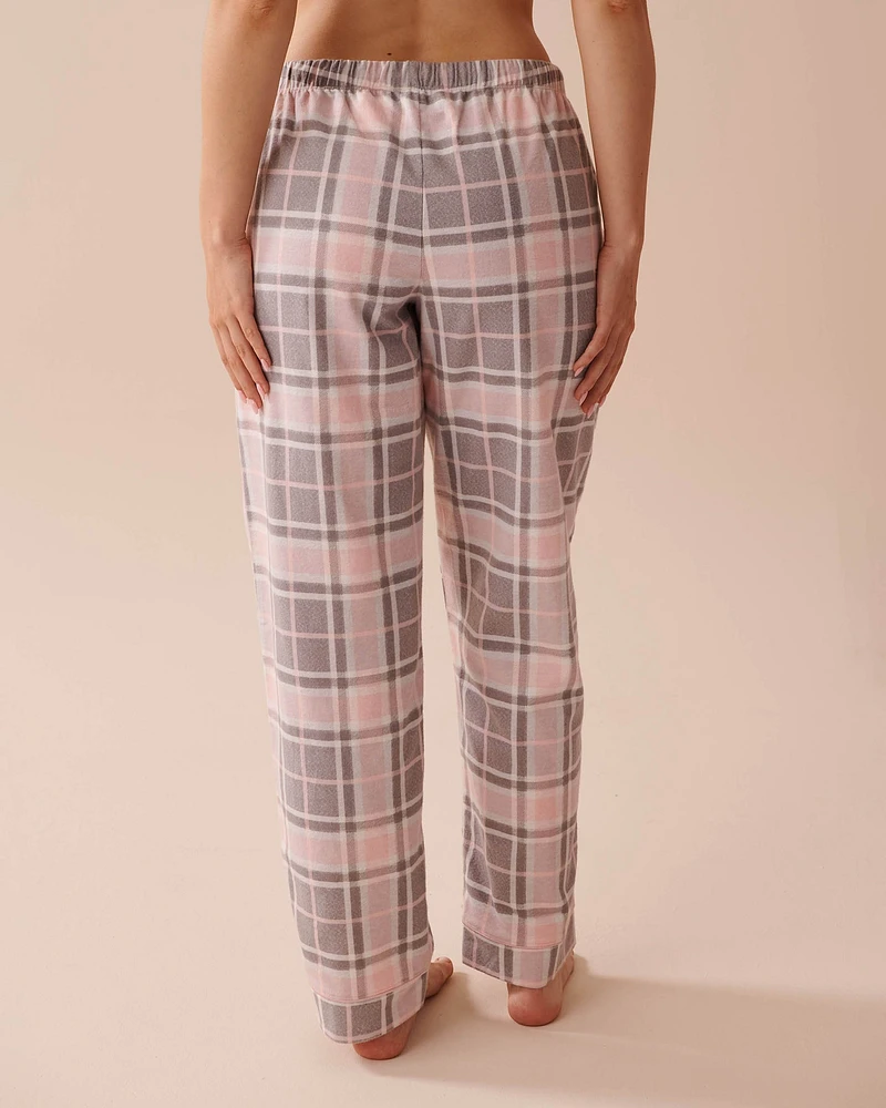 Plaid Flannel PJ Set