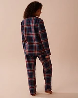 Plaid Flannel PJ Set