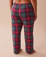 Red & Green Plaid Flannel PJ Set