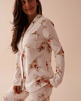 Ensemble pyjama en micropolaire imprimé ourson