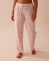 Dachshund Print Micropolar PJ Set