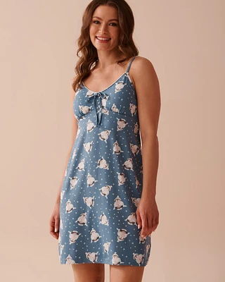 Penguin Print Super Soft Nightie