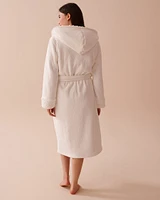 Luxurious Hooded Robe