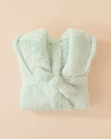 Soft Plush Hooded Robe