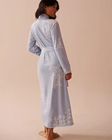 Velvety Softness Long Robe