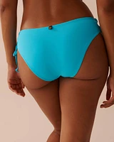 BLUE ATOLL Cross-Tie Brazilian Bikini Bottom