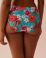 HAWAII Mid Waist Bikini Bottom