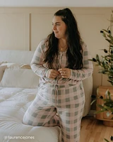 Pink Plaid Super Soft Pajama Pants