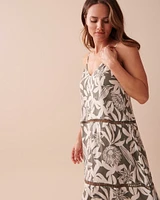 Floral Layered Long Dress