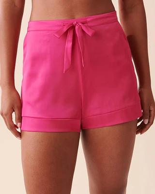 Short en satin