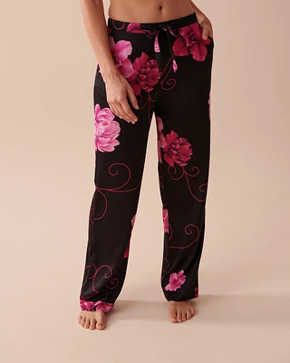 Pantalon en satin