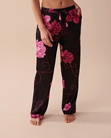 Pantalon en satin
