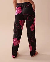 Pantalon en satin
