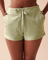 Short en satin