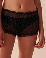 Swiss Dot Mesh 2-piece Set