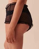 Swiss Dot Mesh 2-piece Set