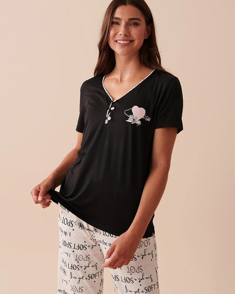 T-shirt dalmatiens ultra doux