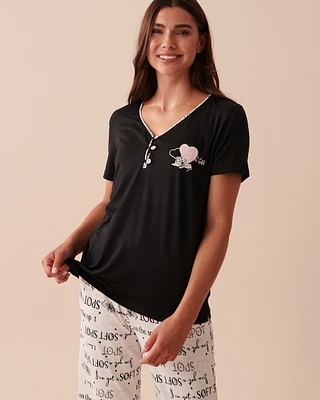 T-shirt dalmatiens ultra doux