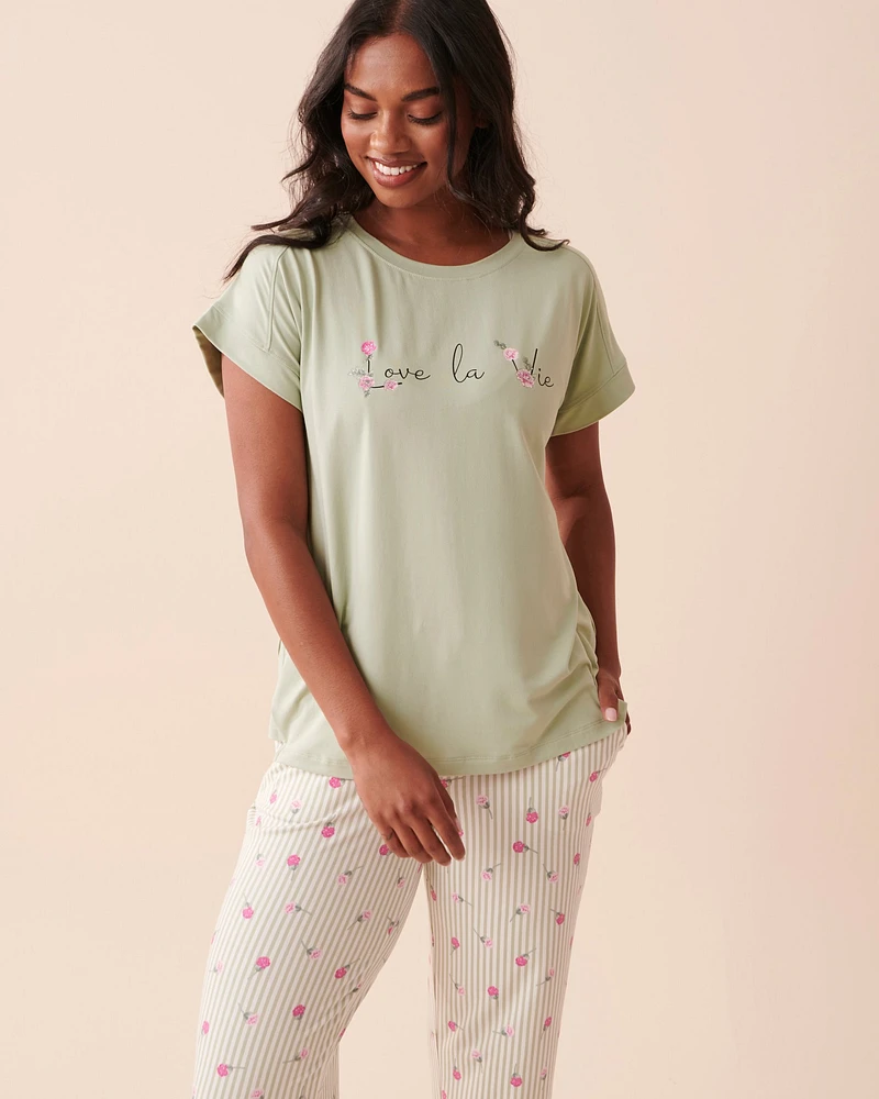 T-shirt col rond ultra doux