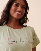T-shirt col rond ultra doux
