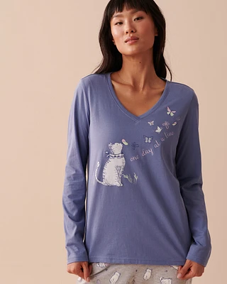 Chandail manches longues en coton