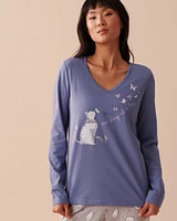 Chandail manches longues en coton