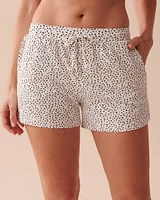 Short de pyjama dalmatiens ultra doux