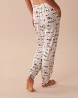 Pantalon de pyjama dalmatiens ultra doux