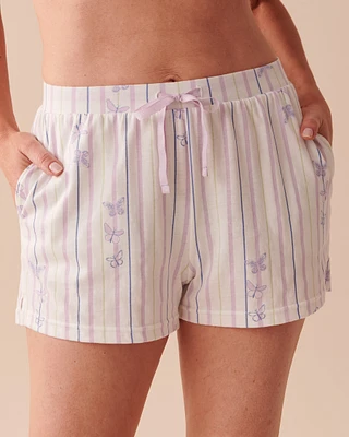 Short de pyjama en coton