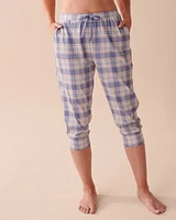 Cotton Fitted Capris