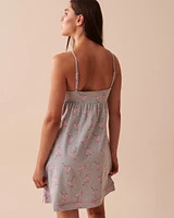Nuisette flamant rose en coton