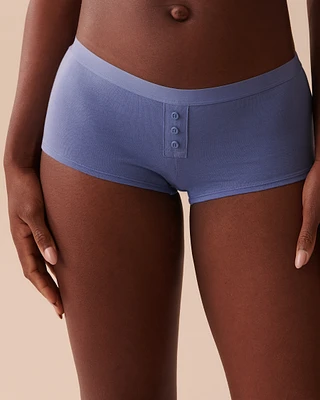 Culotte garçonne coton