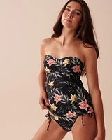 Haut tankini bandeau TROPICAL