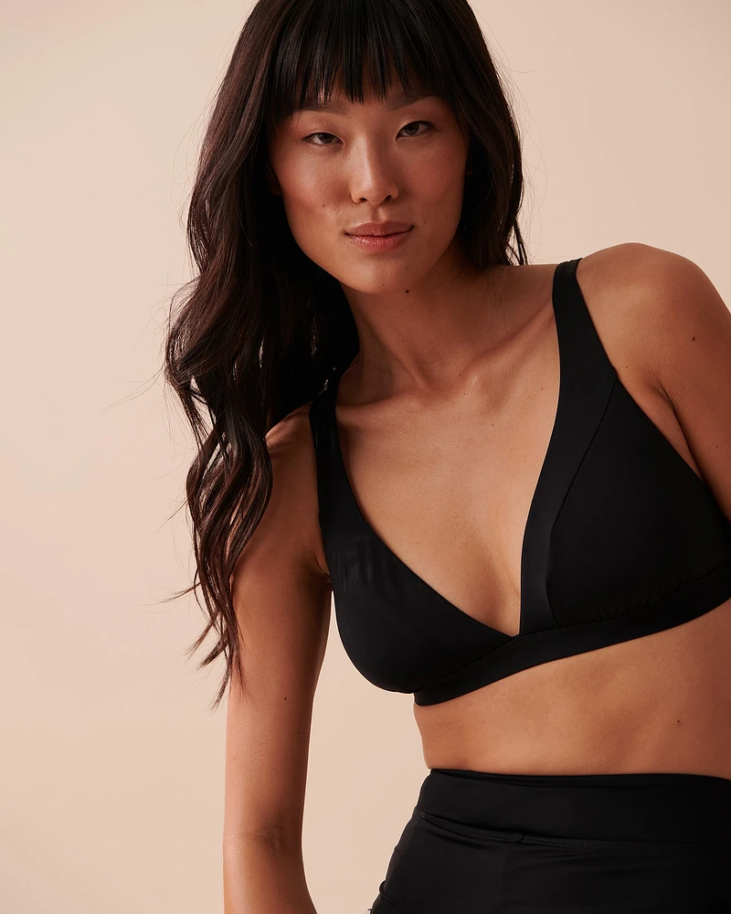 Haut de bikini bralette BLACK