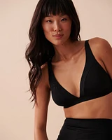 BLACK Bralette Bikini Top