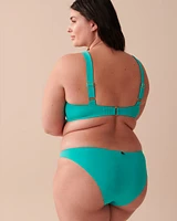 BLUE WAVE D Cup Bandeau Bikini Top