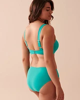 BLUE WAVE D Cup Bandeau Bikini Top