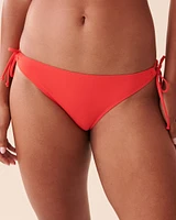 TAHITI Textured Side Tie Brazilian Bikini Bottom