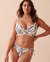 TROPICAL Side Tie Brazilian Bikini Bottom