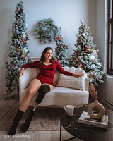Buffalo Plaid Super Soft Romper