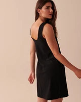 Ribbed Sleeveless Dress